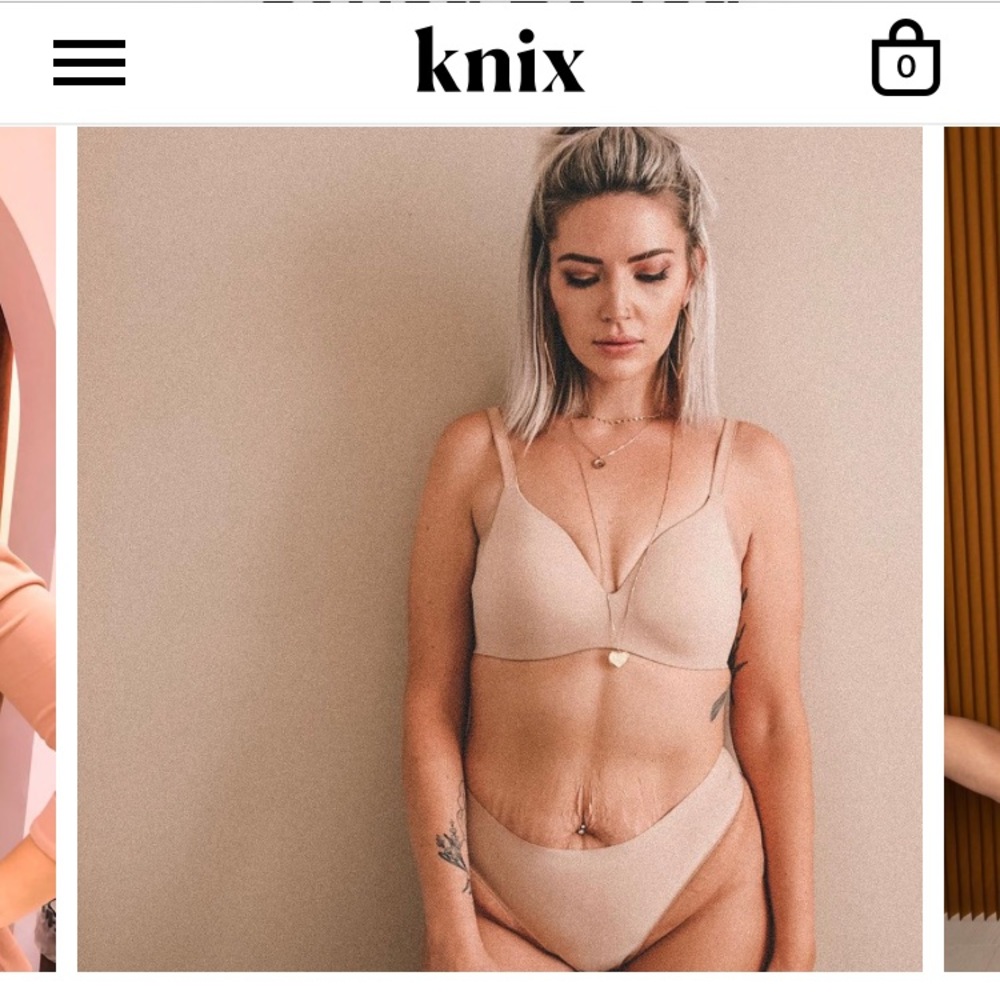 Knix WingWoman Contour Bra Size 3 Fits 36B,38B,36C